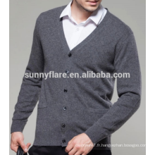 Pull col V en cachemire